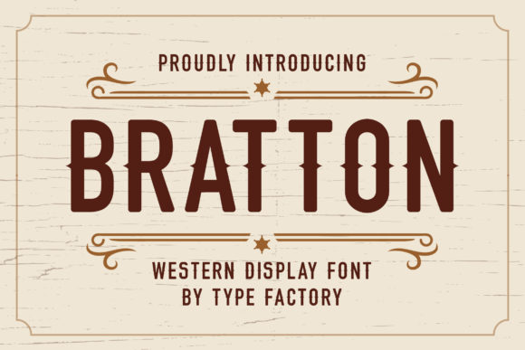 Bratton Font Review: Western Display Type for Web