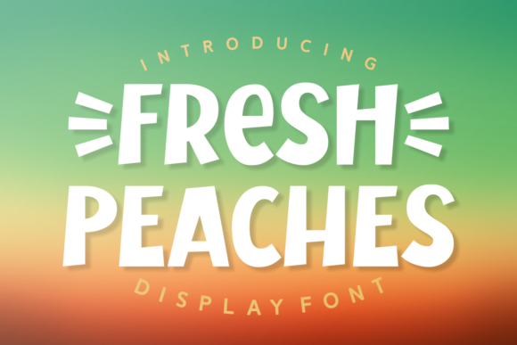 Fresh Peaches Font: A Designer’s Practical Review