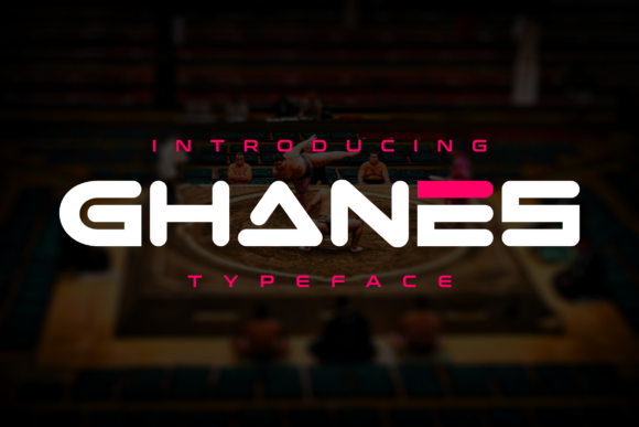 Ghanes Font: Futuristic Branding for Small Business