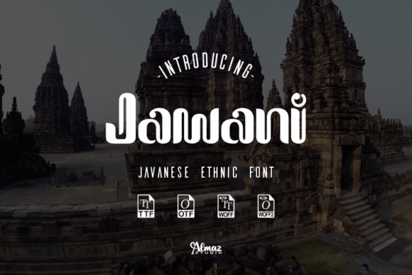Jawani Font: A Wavy Display Typeface for Editorial Design