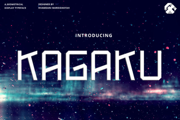 Kagaku Font: Testing a Geometric Display Typeface for Branding
