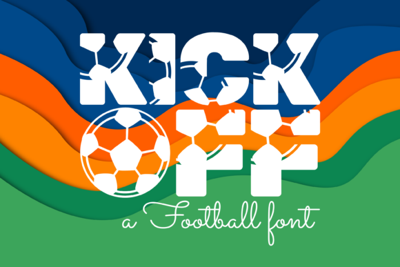 Kick Off Font: A Modern Display Typeface for Makers