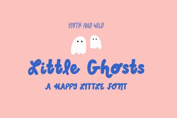 Little Ghosts Font: A Handwritten Display Typeface Review
