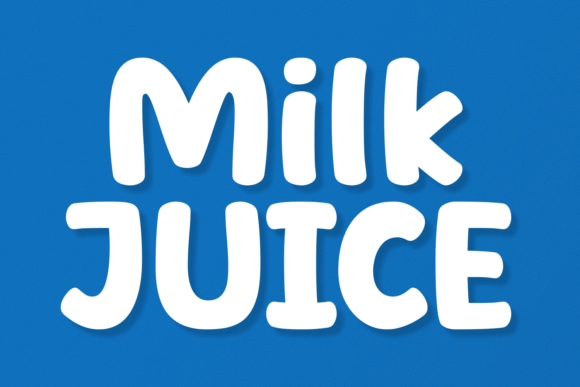 Milk Juice Font: Adding Playful Charm to Web Design