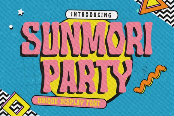 Sunmori Party Font: A Web Designer’s Layout Review