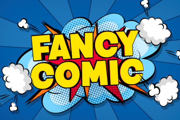 Testing Fancy Comic Font for Playful Brand Identity Design
