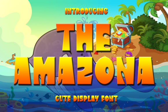 The Amazona Font: Bold Display Type for Campaigns