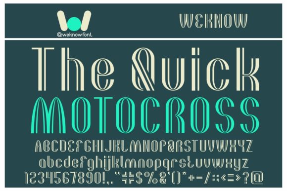 The Quick Motorcross Font for Bold Web Design