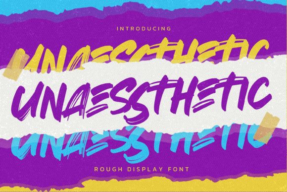 Unaessthetic Font: Modern Branding for Small Business