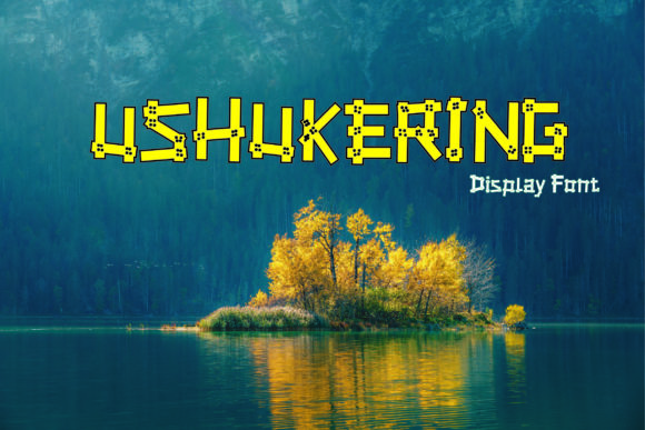 Ushukering Font: Elevating Campaign Visuals