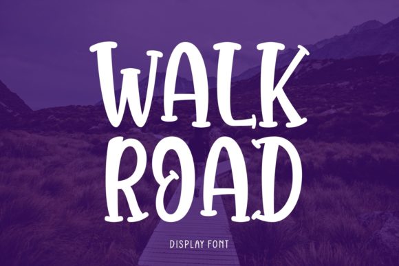 Walk Road Font: Adding Heart to Small Business Branding